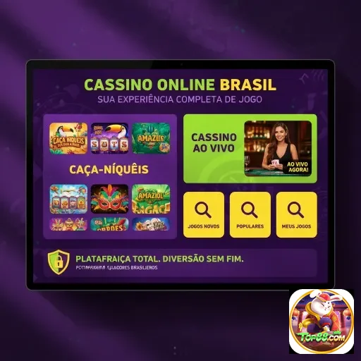 Ilustração de Variedade de Jogos ao Vivo